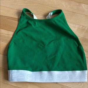 Fabletics Wren SculptKnit Sports Bra Size Small Green